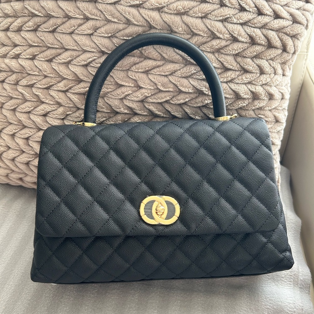 Top handled crossbody bag (small)